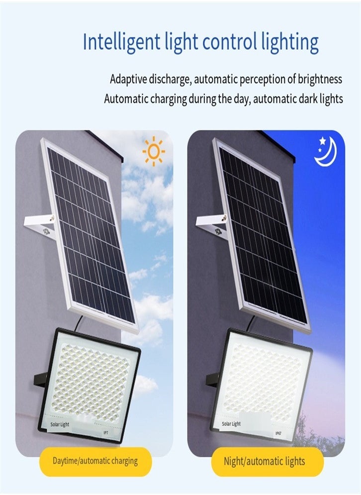 High-grade LED outdoor lighting, solar floodlight garden light, outdoor terrace firefly starlight floodlight