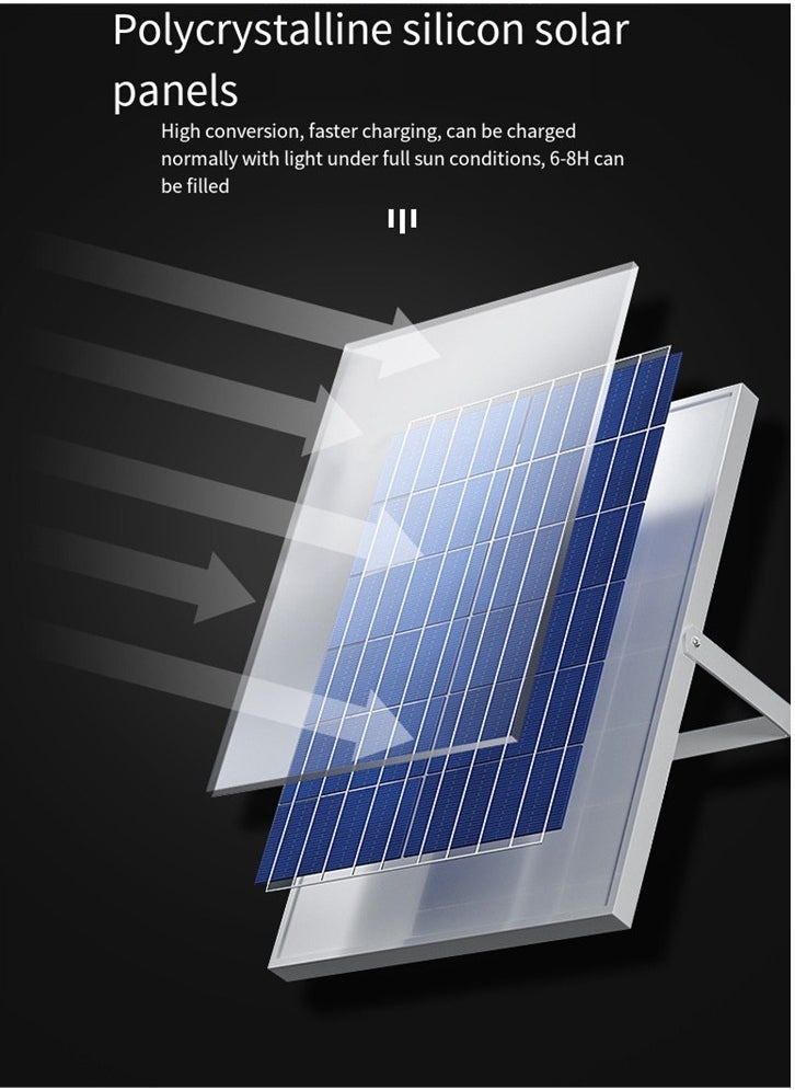 High-grade LED outdoor lighting, solar floodlight garden light, outdoor terrace firefly starlight floodlight