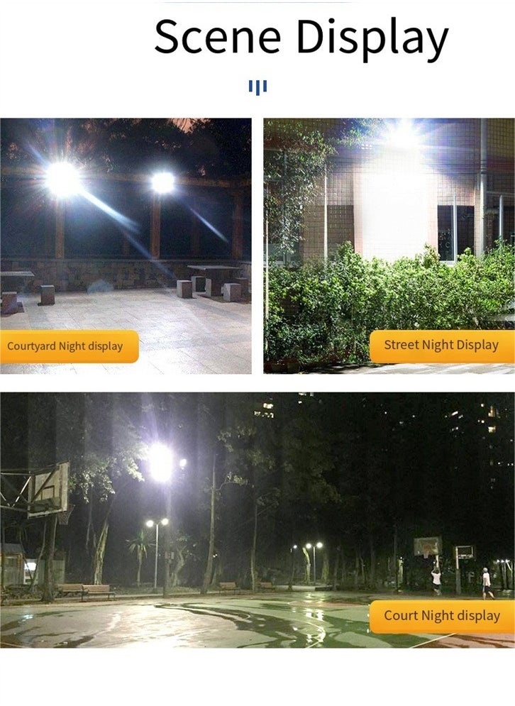 High-grade LED outdoor lighting, solar floodlight garden light, outdoor terrace firefly starlight floodlight