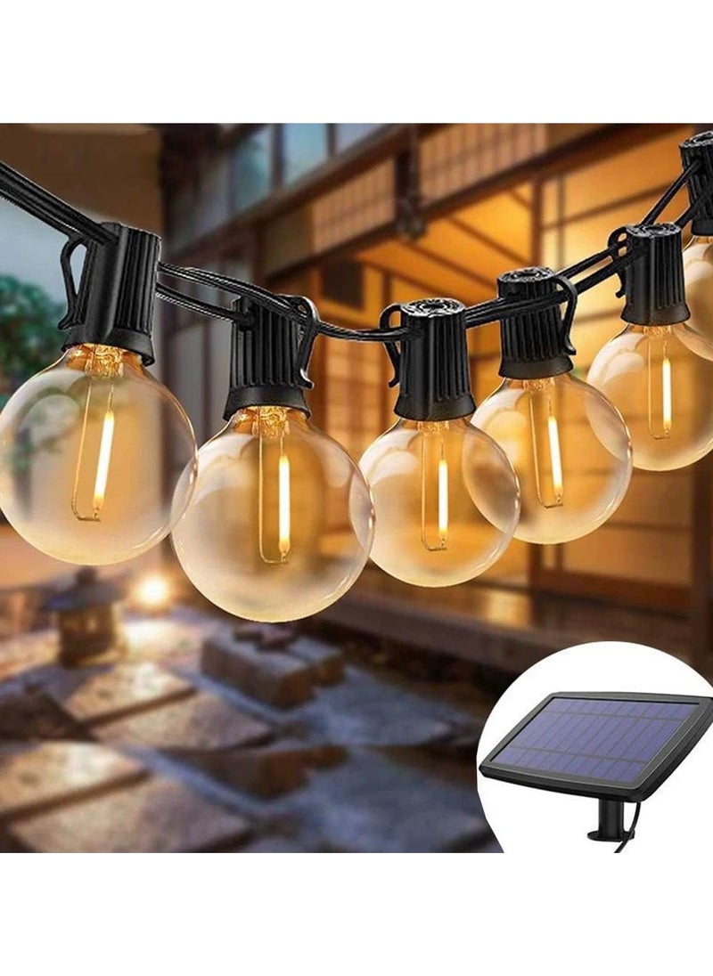 Outdoor Solar Fairy Lights, Bulbs, Fairy Lights, 10m, 20 LED Bulbs, Garden Fairy