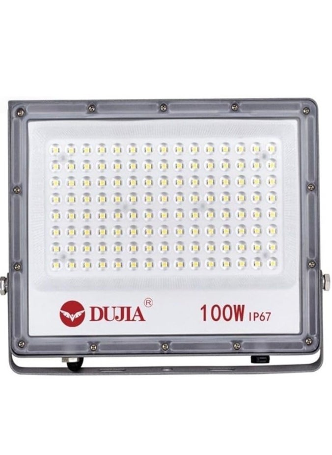 LED Flood Light 100W, 6500K, IP67, 2 Years Warranty, Energy Saving, Eco-Friendly.