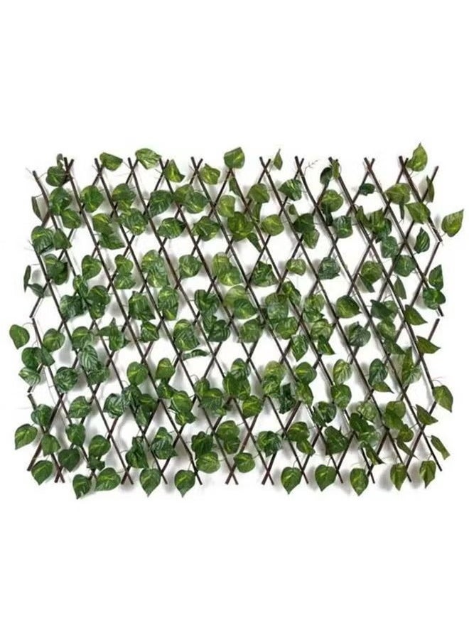 Used For Artificial Expandable Garden Green Leaf Fence And Decorative Fence 1.2m