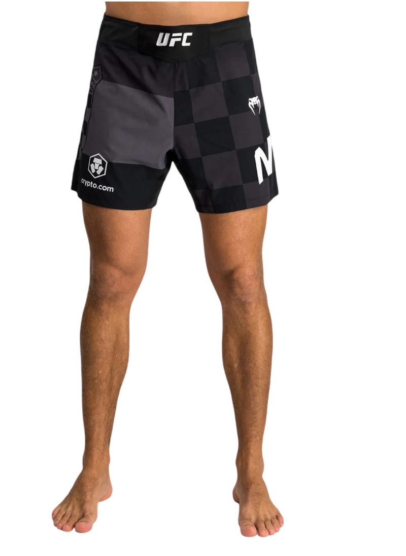 UFC UNRIVALED BY VENUM STIPE MIOCIC MENS SHORT FIT FIGHT SHORT BLACK