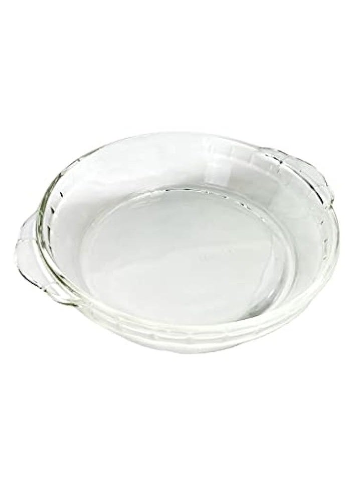 Round Glass Pie Dish 20 cm, TL2213606,  Bakeware, Clear