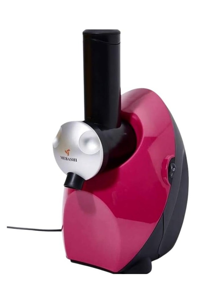 MEBASHI Pink Fruit Dessert Maker with Compact Countertop Design (ME-FDM1001)(150W)