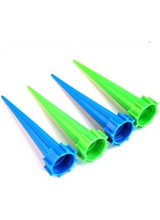 4 Pcs Automatic Watering Spikes Self Plant Watering Devices Drip Irrigation System, Flower Plant Waterers Bottle Irrigation System (Color Random)