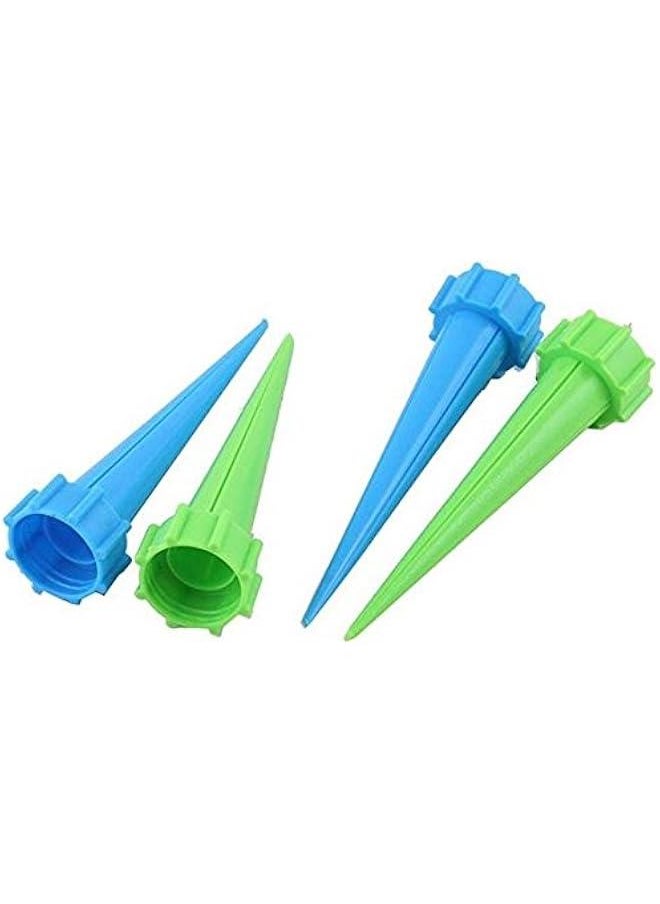 4 Pcs Automatic Watering Spikes Self Plant Watering Devices Drip Irrigation System, Flower Plant Waterers Bottle Irrigation System (Color Random)