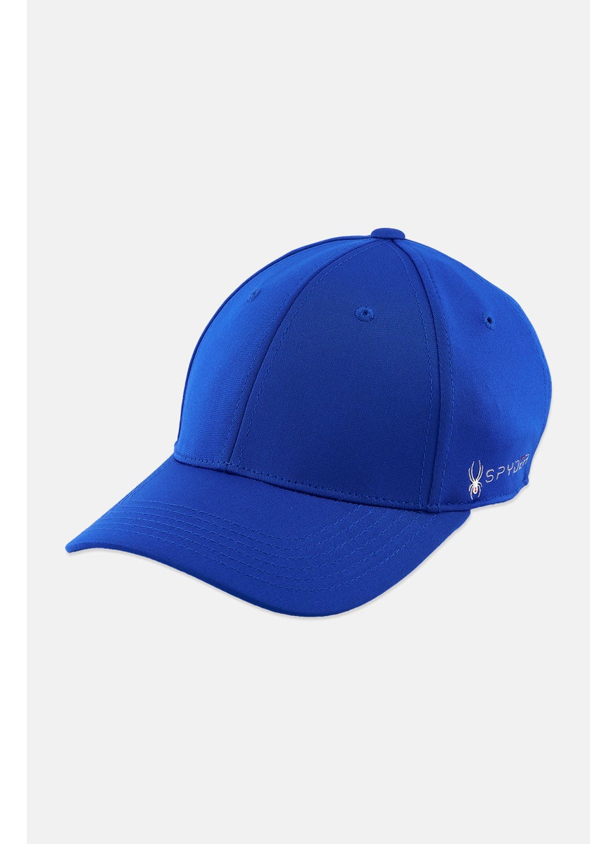 Men Brand Logo Sports Cap, Blue