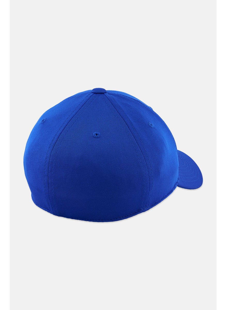 Men Brand Logo Sports Cap, Blue