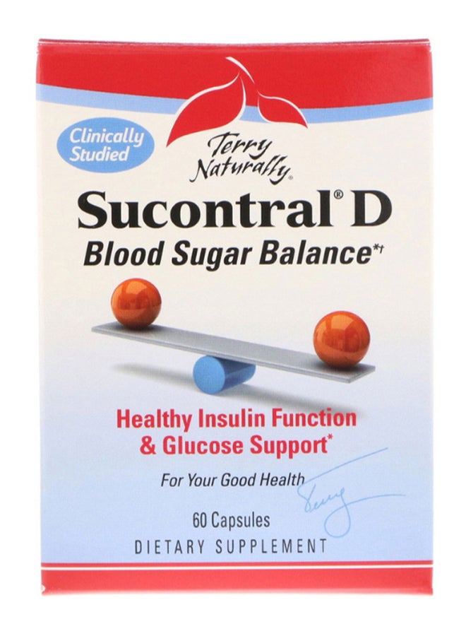 Sucontral D Blood Sugar Balance - 60 Capsules