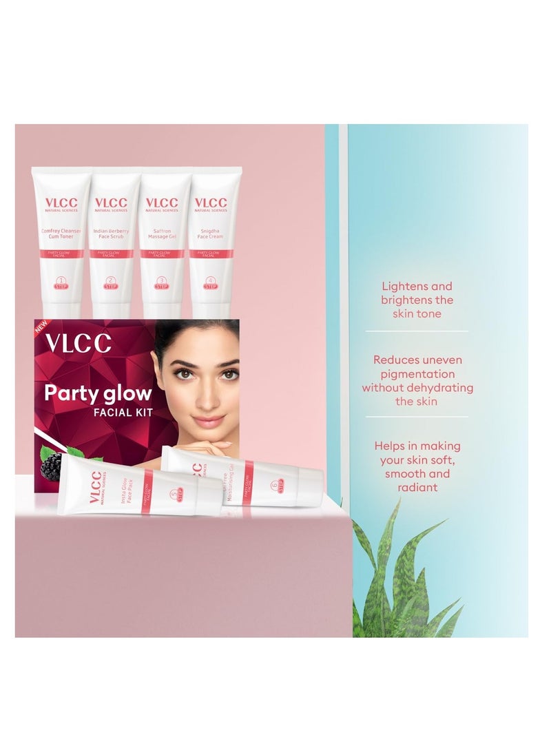 VLCC Party Glow Facial Kit, 60g, multi