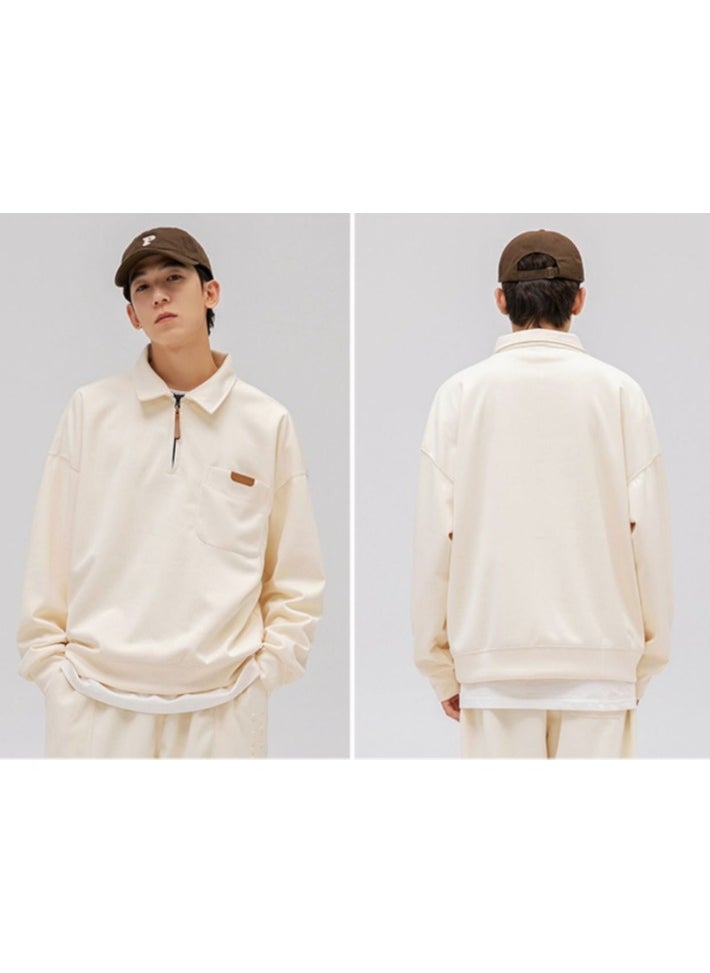 New WASSUP NEST Loose Casual Polo Shirt