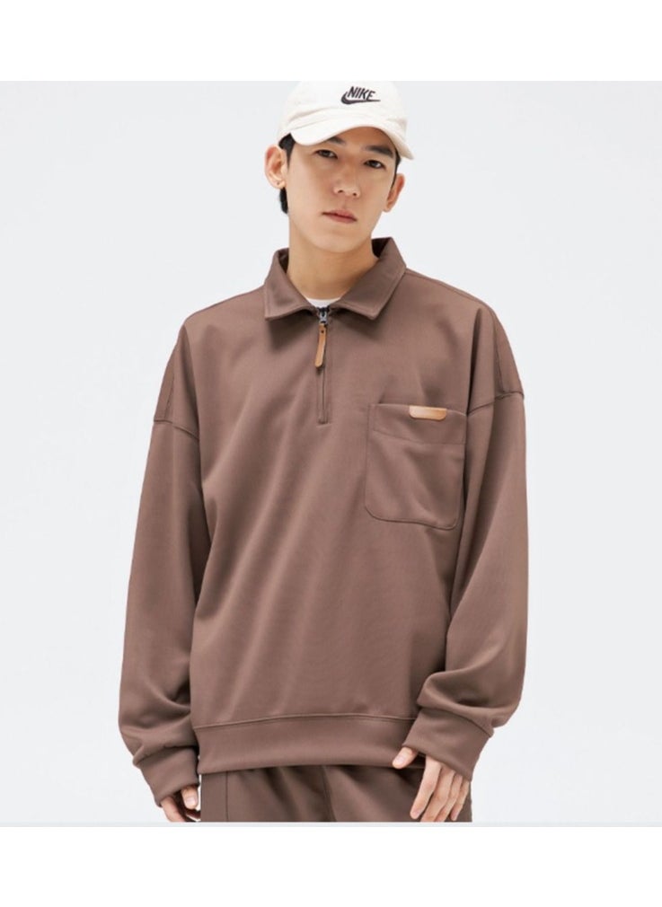 New WASSUP NEST Loose Casual Polo Shirt