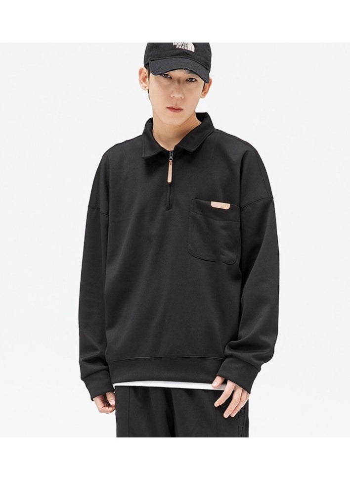 New WASSUP NEST Loose Casual Polo Shirt