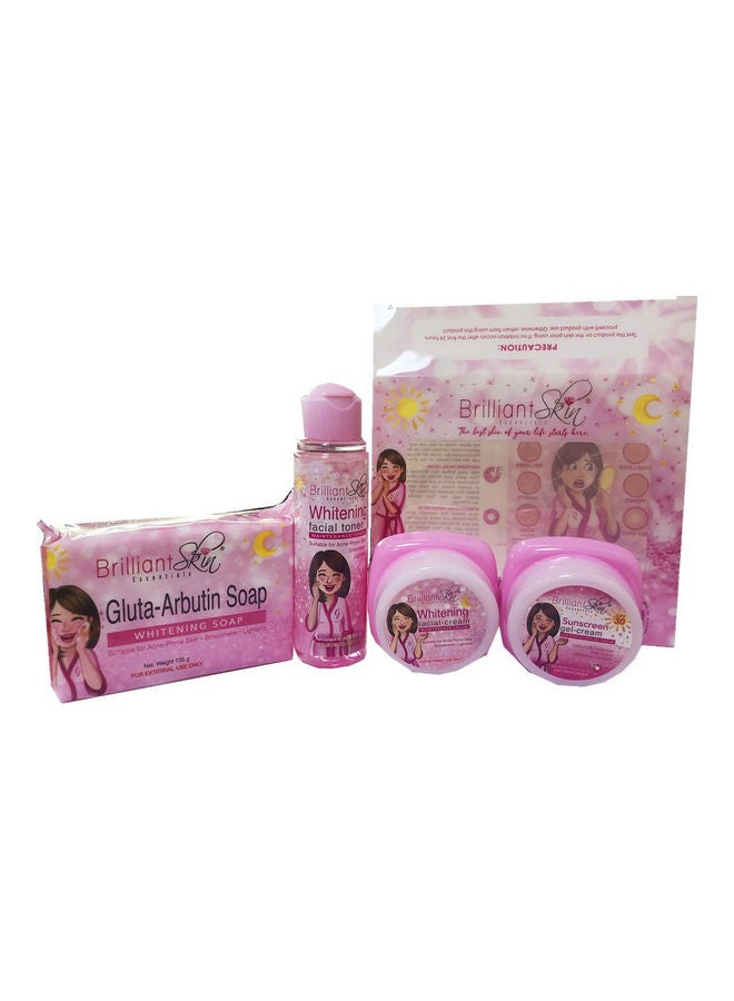 Skin Whitening Facial Set Pink 45cm