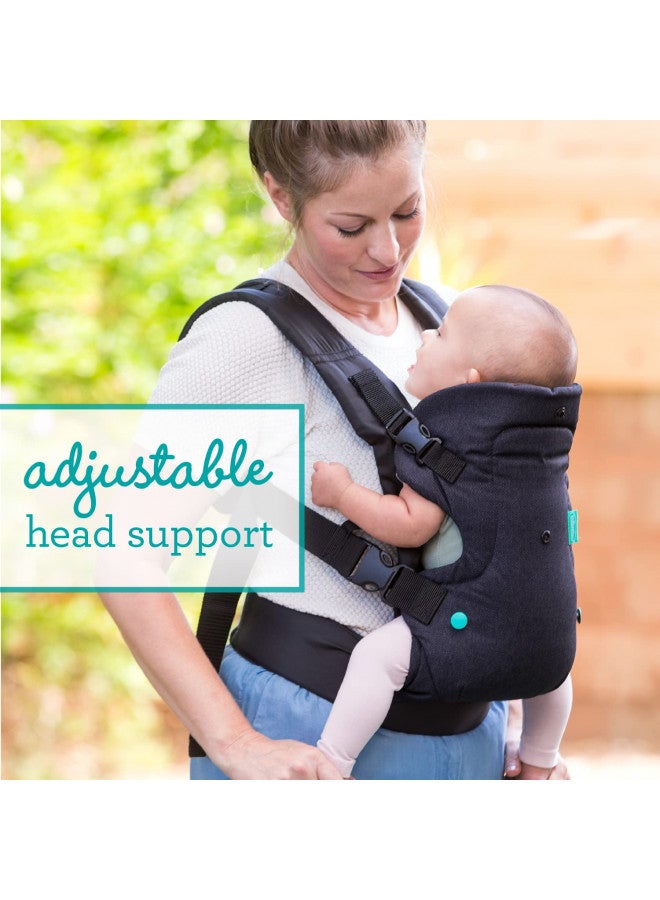 Flip 4-In-1 Carrier - Ergonomic, Convertible, Face-In And Face-Out, Front And Back Carry For Newborns And Older Babies 8-32 Lbs