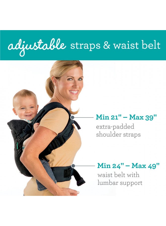 Flip 4-In-1 Carrier - Ergonomic, Convertible, Face-In And Face-Out, Front And Back Carry For Newborns And Older Babies 8-32 Lbs