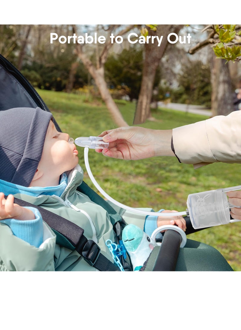 Nasal Aspirator for Baby, for All Ages Efficient & Hygienic Nose Sucker for Baby, Child, Toddler, BPA Free