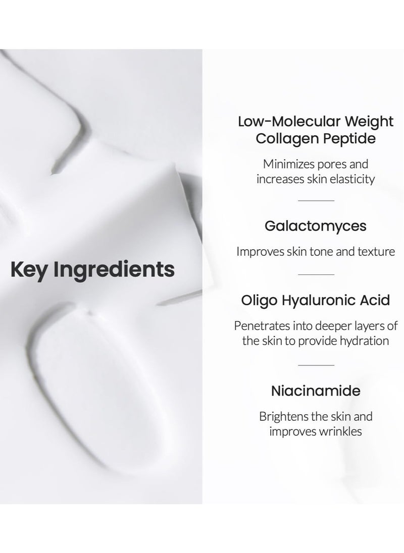 2-PACK BIODANCE Bio-Collagen Real Deep Mask, Hydrating Overnight Hydrogel Mask, Pore Minimizing, Elasticity Improvement, 34gx4pcsx2