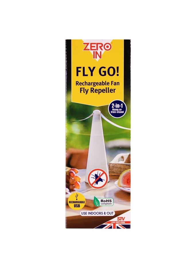 STV Fly Go! USB Rechargeable Fan Repeller