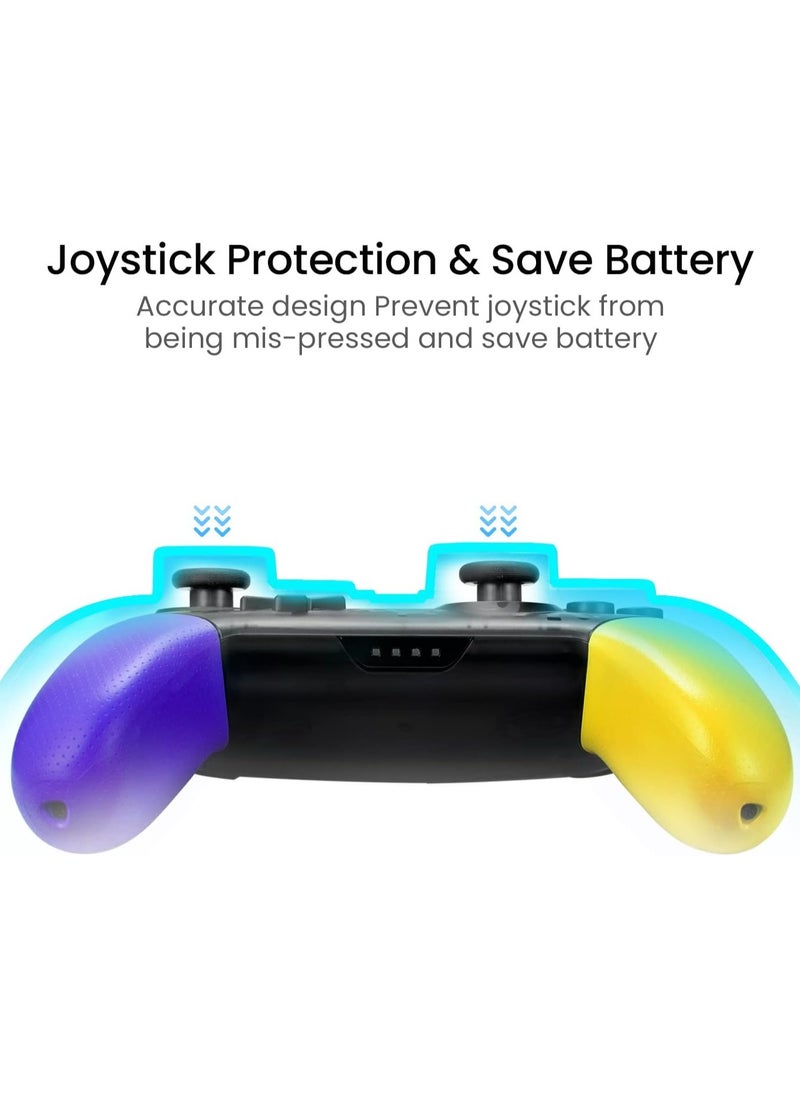 tomtoc Switch Pro Controller Case, Switch Remote Hard Shell Joystick Protector for Nintendo Switch OLED Pro Controller, Shock-Proof, Anti-Scratch, Water-Resistant Switch Accessory Protective Cover