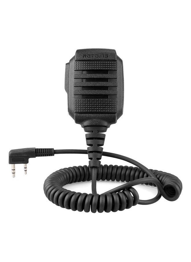 RETEVIS RS-114 IP54 Waterproof 2 Pin Speaker Microphone for H777/RT21/RT27