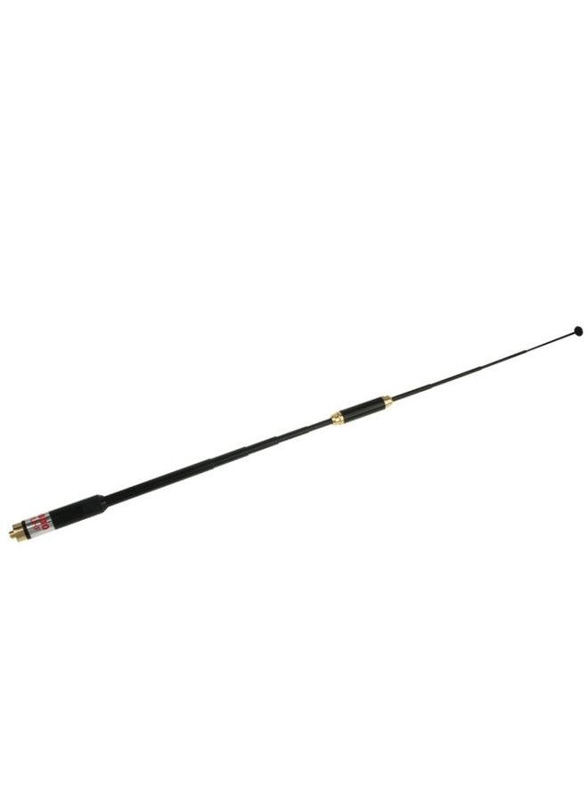 AL-800 Dual Band 144/430MHz High Gain SMA-F Telescopic Handheld Radio Dual Antenna for Walkie Talkie, Antenna Length: 22cm / 86cm