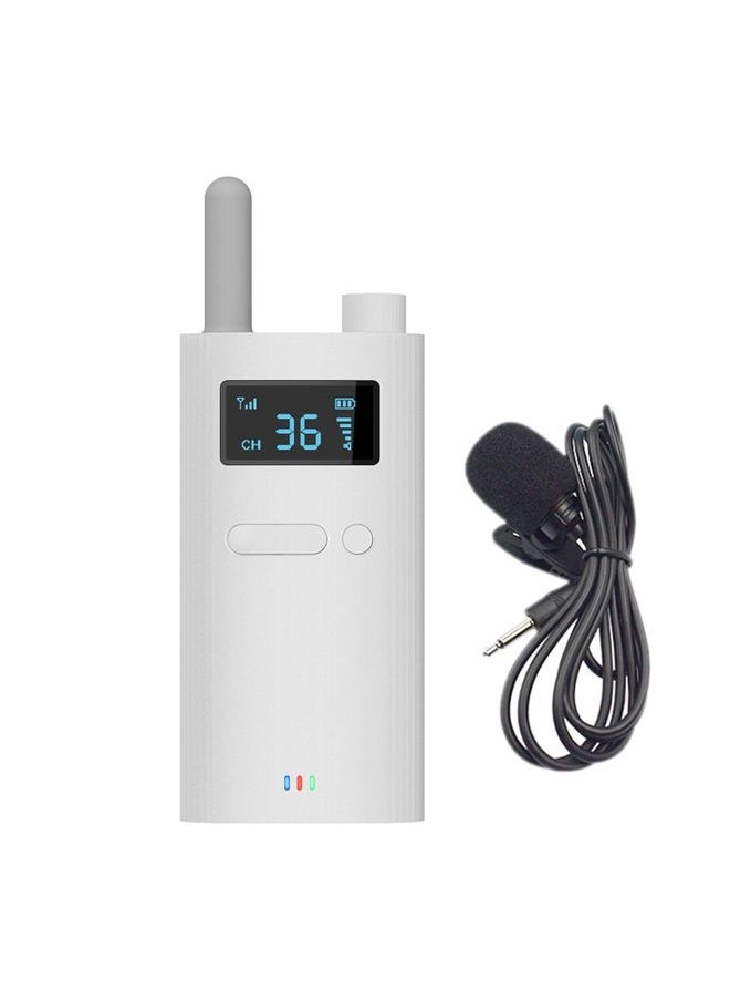 2.4G Wireless Office Conference Tour Guide Explainer One-way One-to-Many Explainer Microphone, Style: YWI22 Transmitter