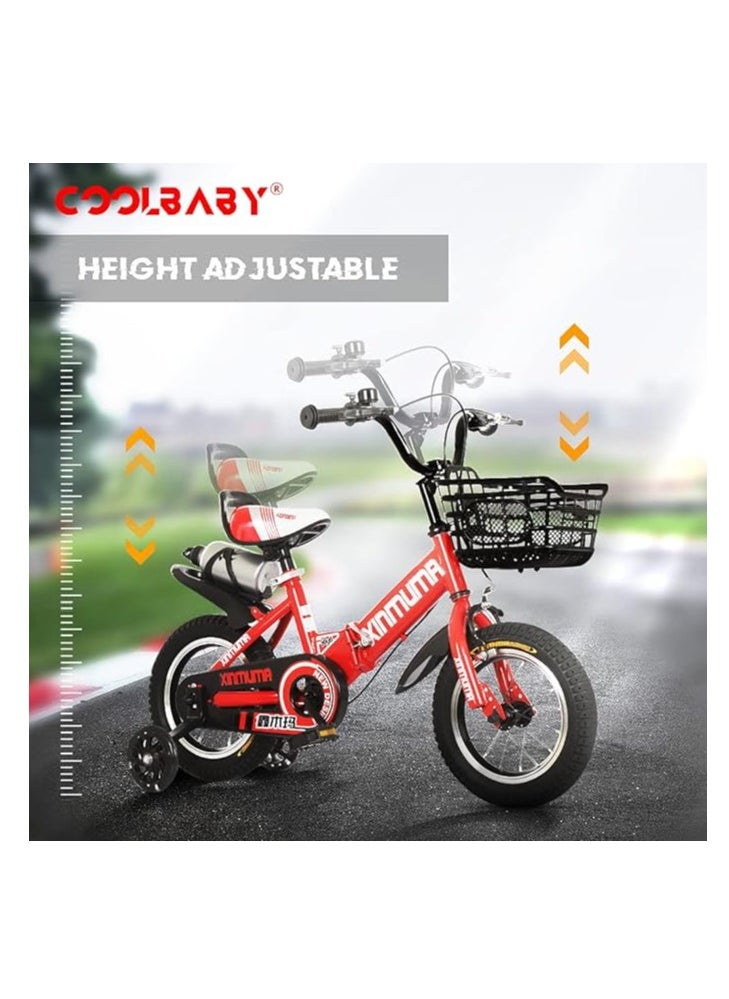 Children's Bicycle 16 Inch Kids Bicycle 3-12 Years Old Fashion Bicycle Outdoor