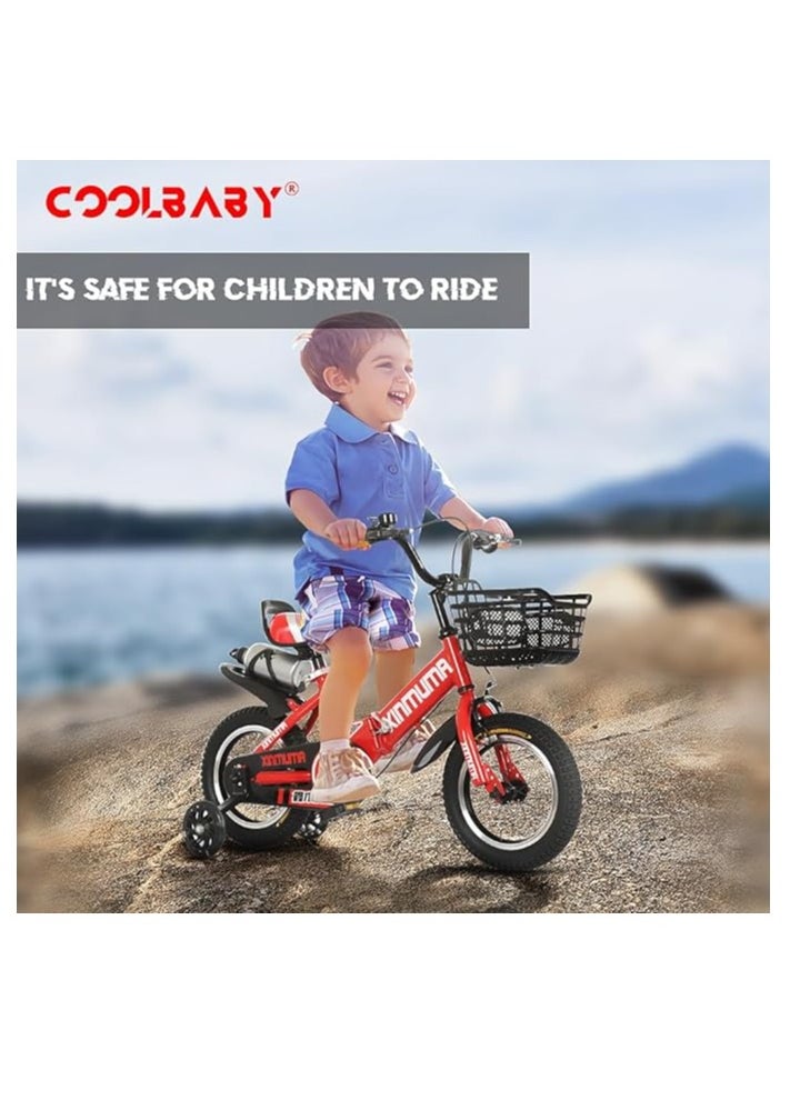 Children's Bicycle 16 Inch Kids Bicycle 3-12 Years Old Fashion Bicycle Outdoor