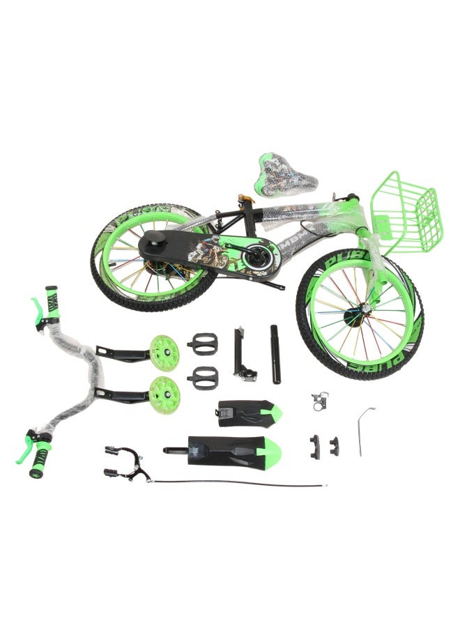 Safe And Durable Kids Bike 16 Inch Children Bicycle With Baskets and Training Wheels