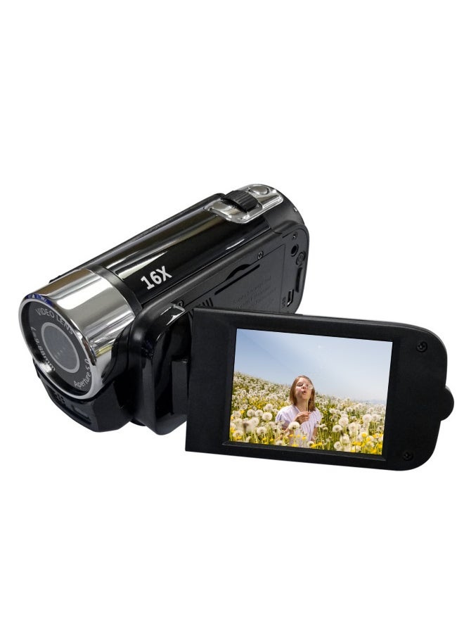 Portable 1080P High Definition Digital Video Camera DV Camcorder 16MP 2.7 Inch LCD Screen 16X Digital Zoom Built-in Battery