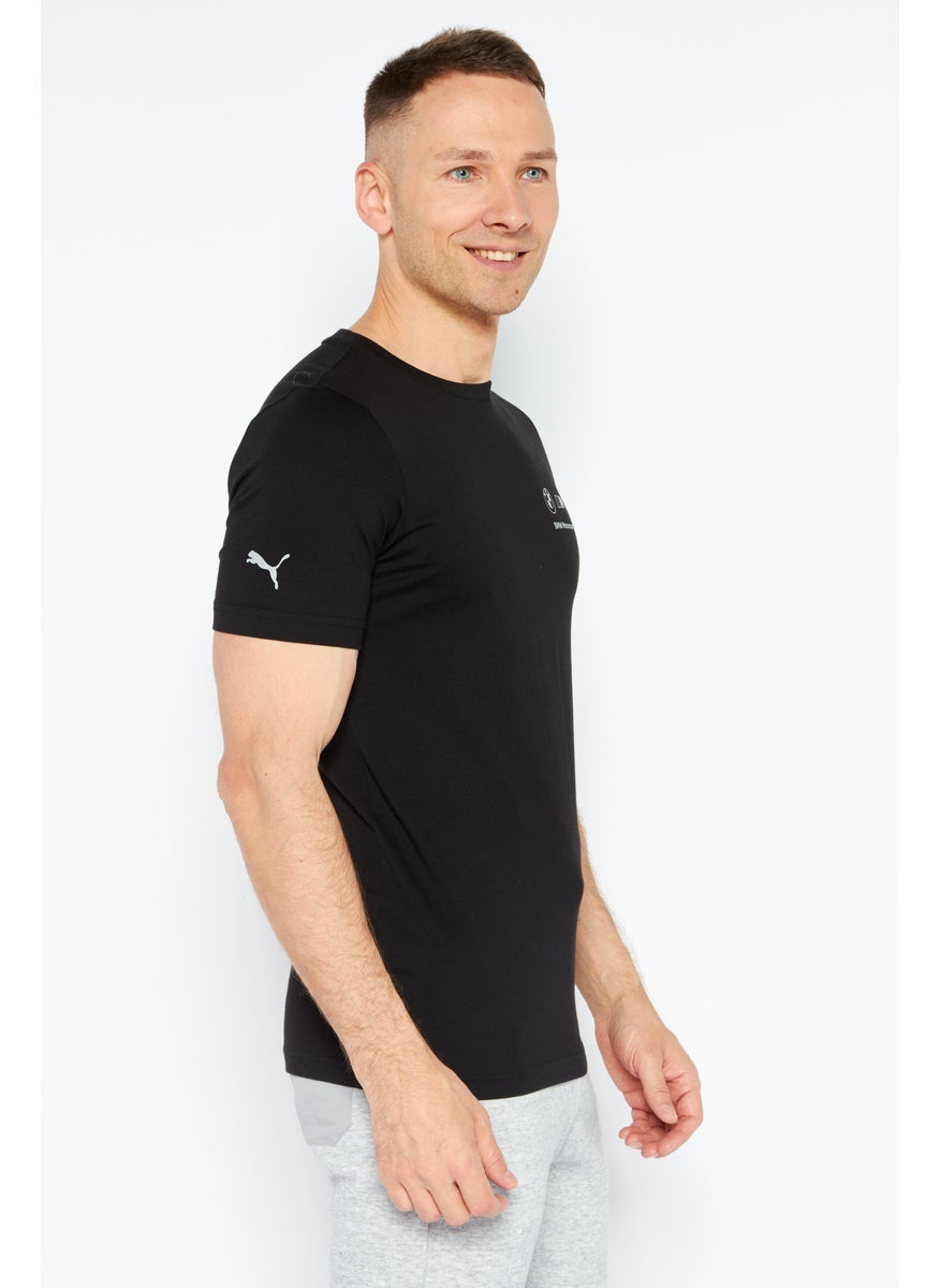 Men Sportswear Fit Short Sleeves Training T-Shirt, Black