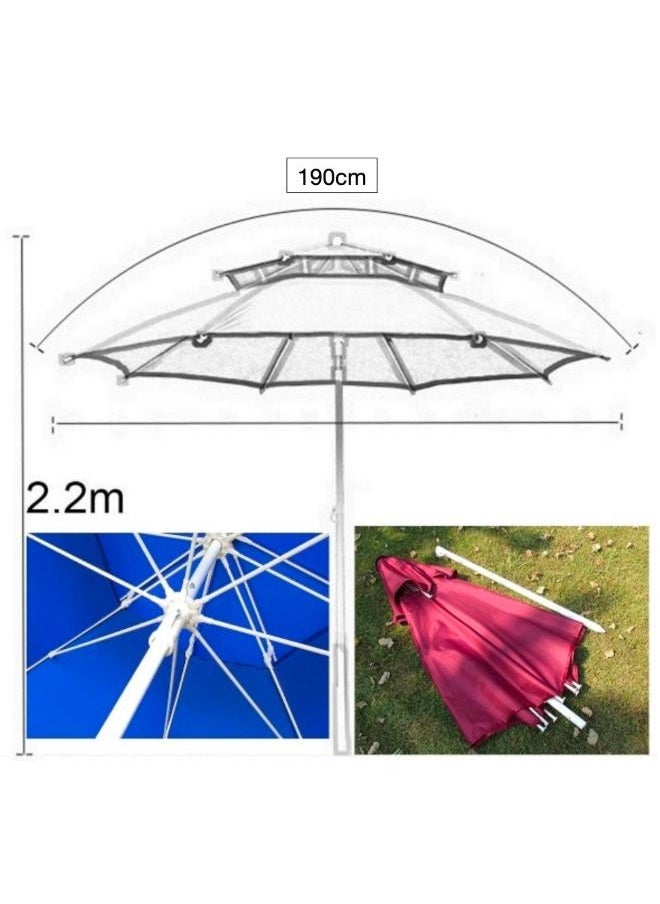 Umbrella Round Garden Parasol for Outdoor Patio Spaces Garden Balcony and Patio Patio Parasol