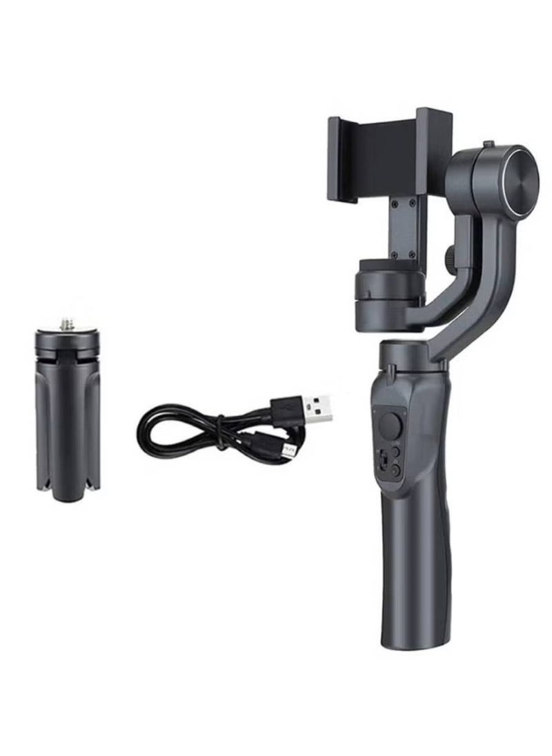 F6 3-Axis Handheld Gimbal Stabilizer with Tripod – Pro-Grade Stabilization for Smartphone Video