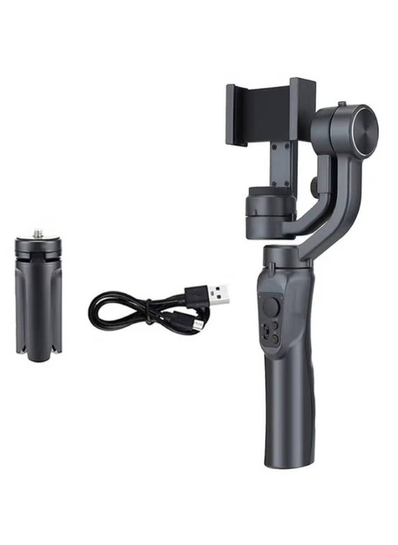 F6 3-Axis Handheld Gimbal Stabilizer with Tripod – Pro-Grade Stabilization for Smartphone Video