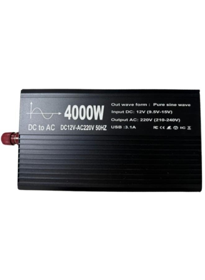 4000W 12V Pure Sine Wave  Power Inverter with LCD Display