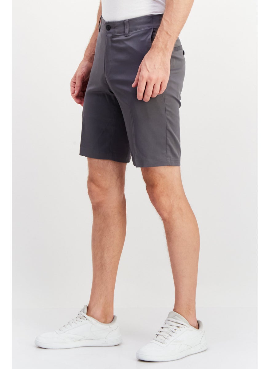 Men Sportswear Fit Golf Short, Grey