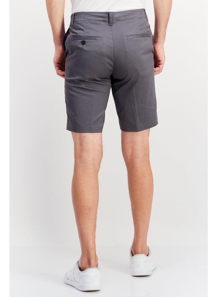 Men Sportswear Fit Golf Short, Grey