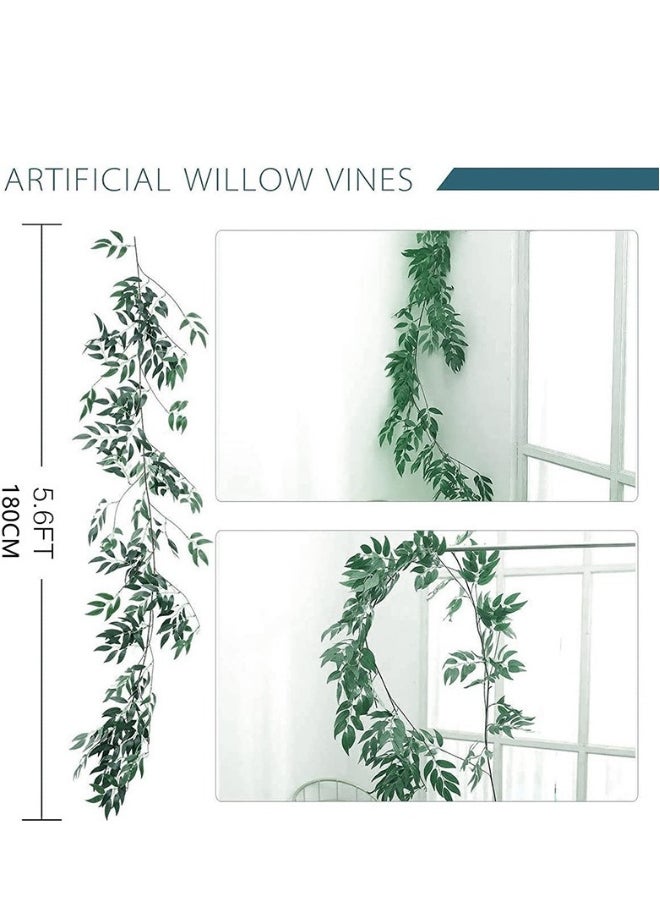 Artificial Ivy Leaf Garland Plants Vine Fake Foliage Flowers For Home Decor, Artificial Plants