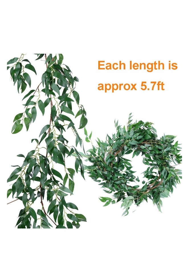 Artificial Ivy Leaf Garland Plants Vine Fake Foliage Flowers For Home Decor, Artificial Plants