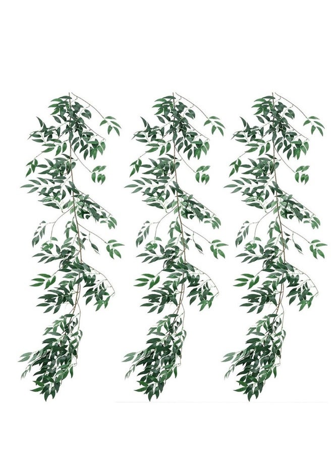 Artificial Ivy Leaf Garland Plants Vine Fake Foliage Flowers For Home Decor, Artificial Plants