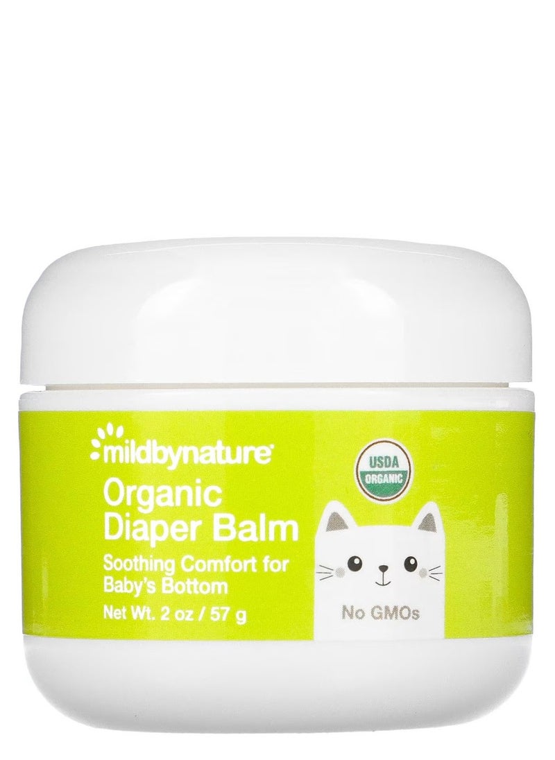 Mild By Nature Organic Diaper Balm 2 oz 57 g