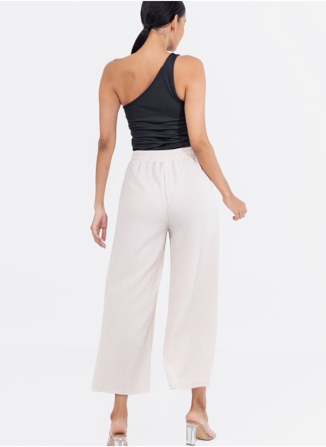 Wide Leg Cotton Pants