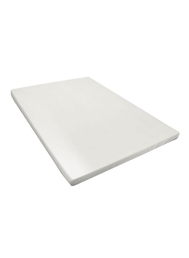 Luxurious Memory Foam Mattress fabric White 200x5x120cm