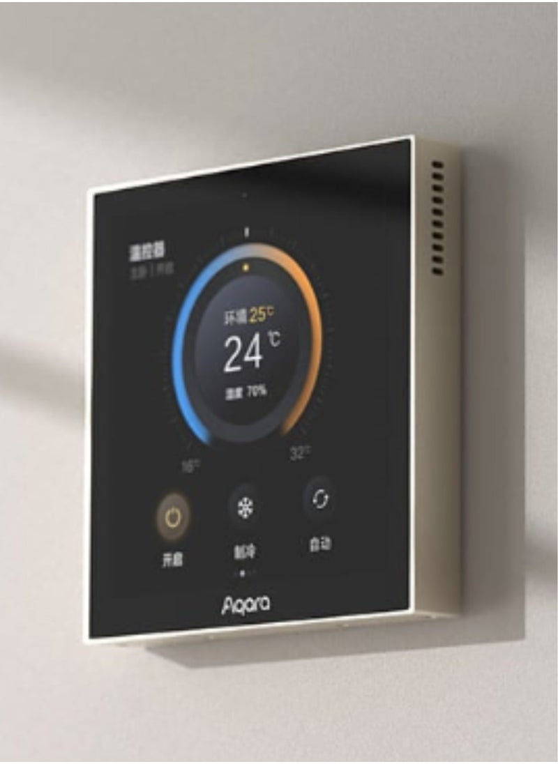 Aqara S3 Smart Zigbe LED Thermostat Touch Screen Panel-Gold