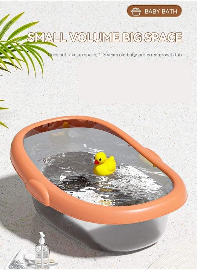 Turtees Baby Bath Tub – Safe & Comfortable Design for Infants, Use Under Parental Supervision