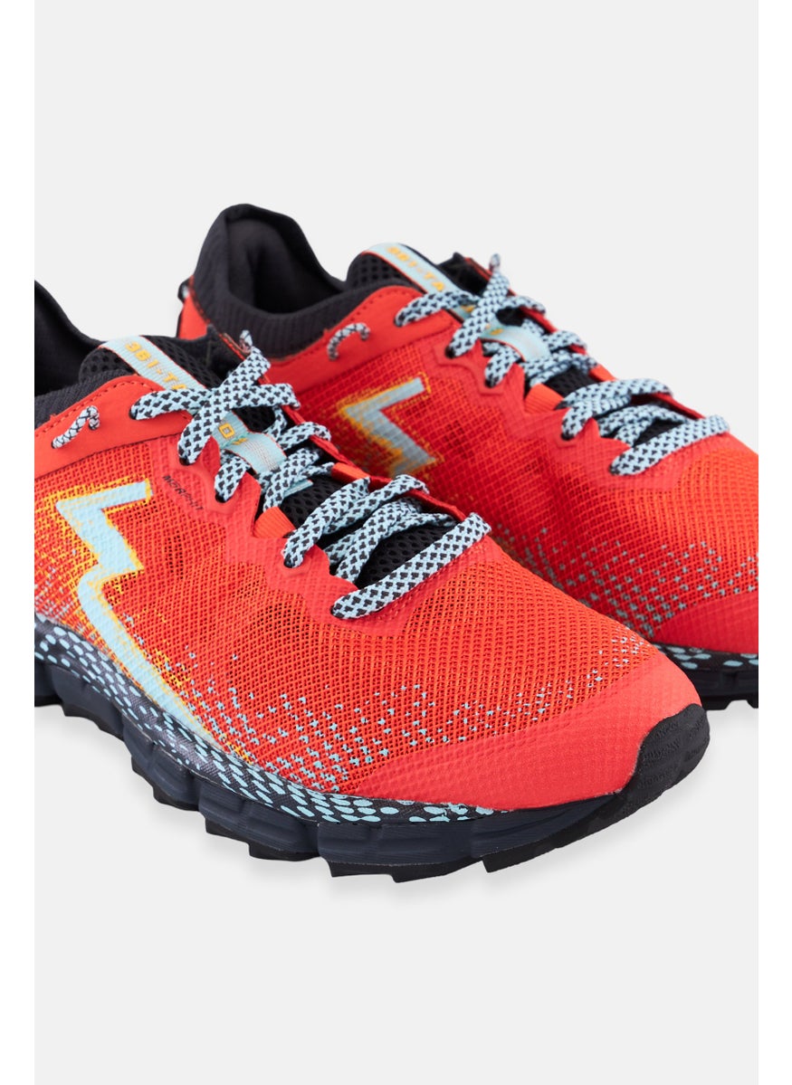 Women Taroko Lace Up Running Shoes, Red