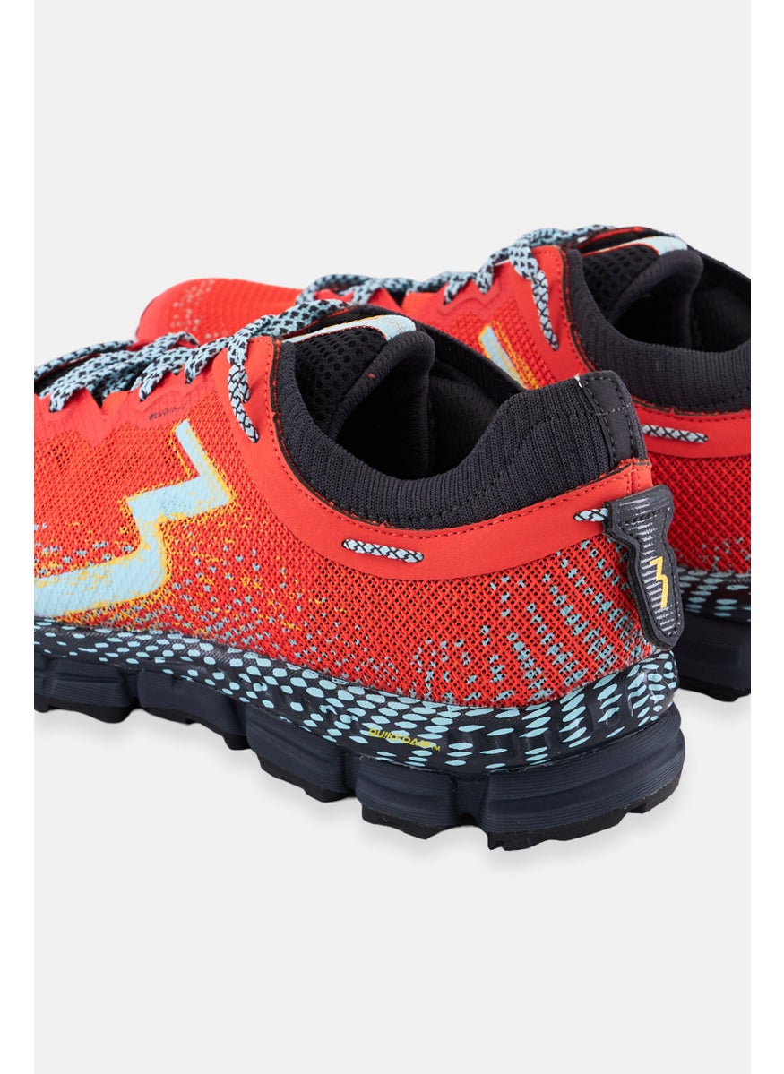 Women Taroko Lace Up Running Shoes, Red