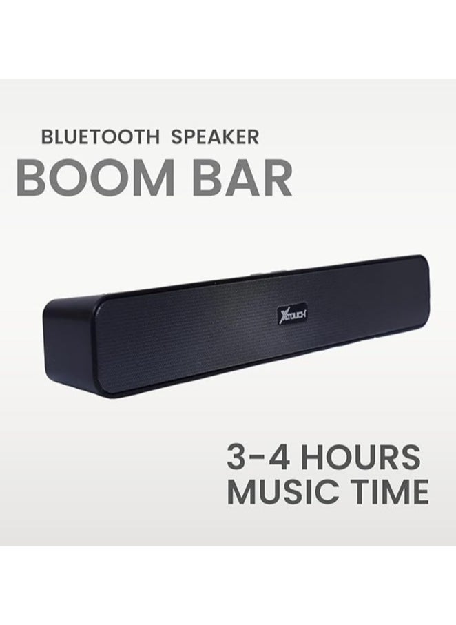 XTOUCH Wireless Bluetooth Speaker 5 1 Soundbar with 16W 1600 mAh Battery Upto 4 Hrs Playtime Aux USB Port SD Card Supported Tower Bluetooth Speaker Bt Speaker X 5